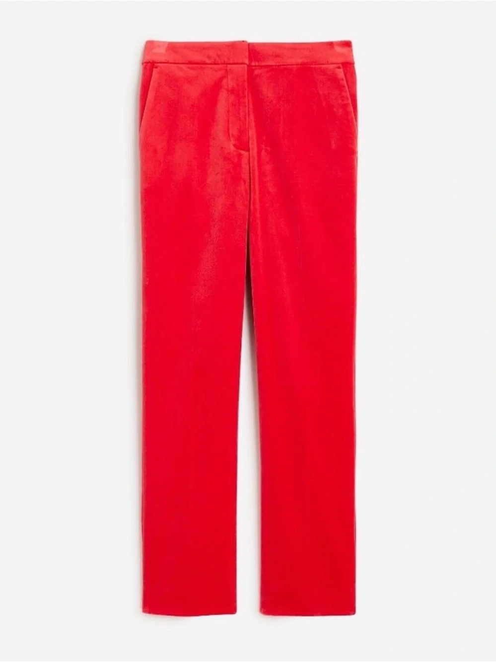 J. Crew Red Velvet Suit size 10